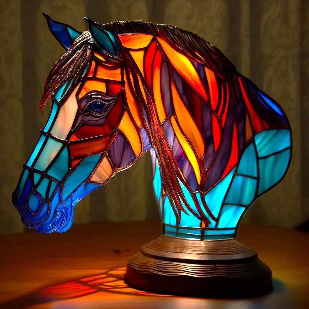 Maisone – Magical Table Lamp in Coloured Glass