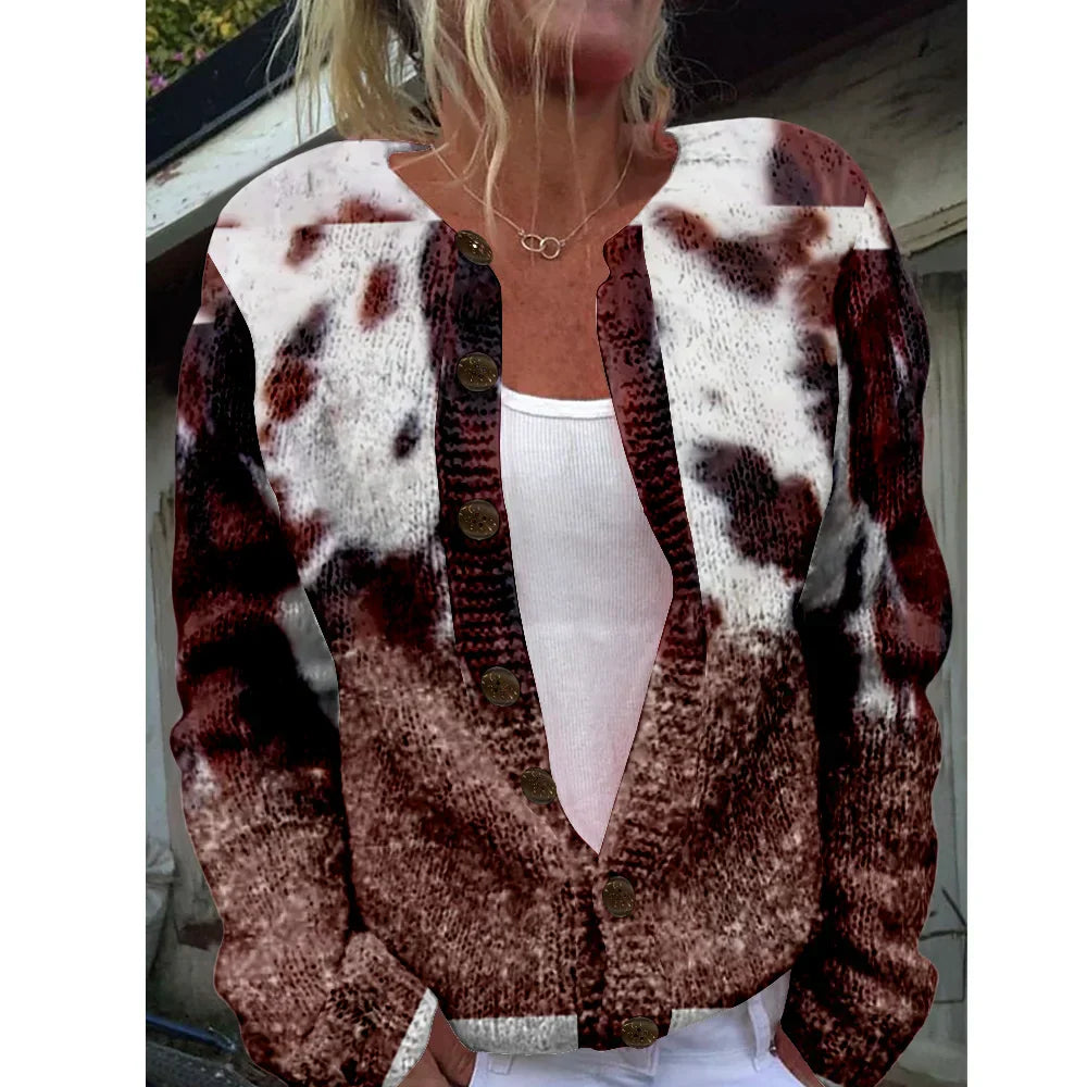 Molly | Stylish Printed Cardigan