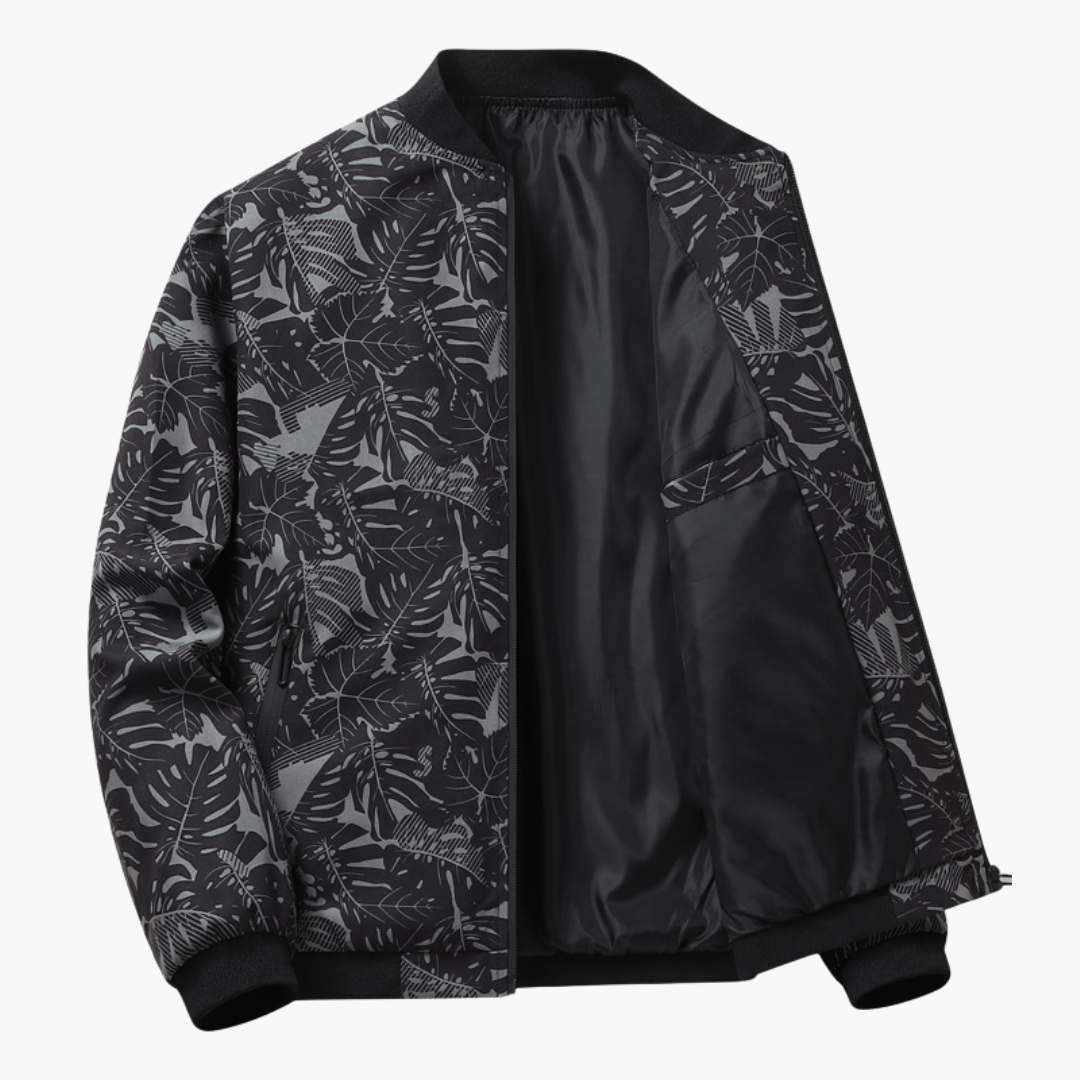 Elegant Men's Bomber Jacket