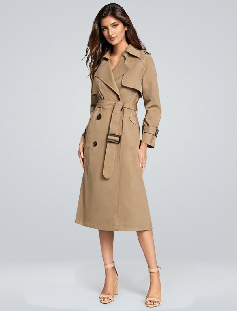 Danielle | Premium Baumwoll-Trenchcoat