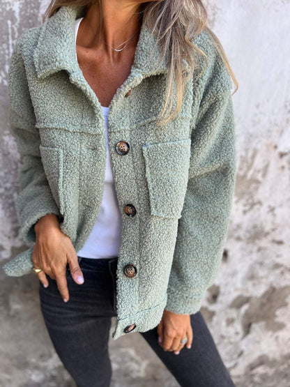 Elara | Cosy Buttoned Jacket
