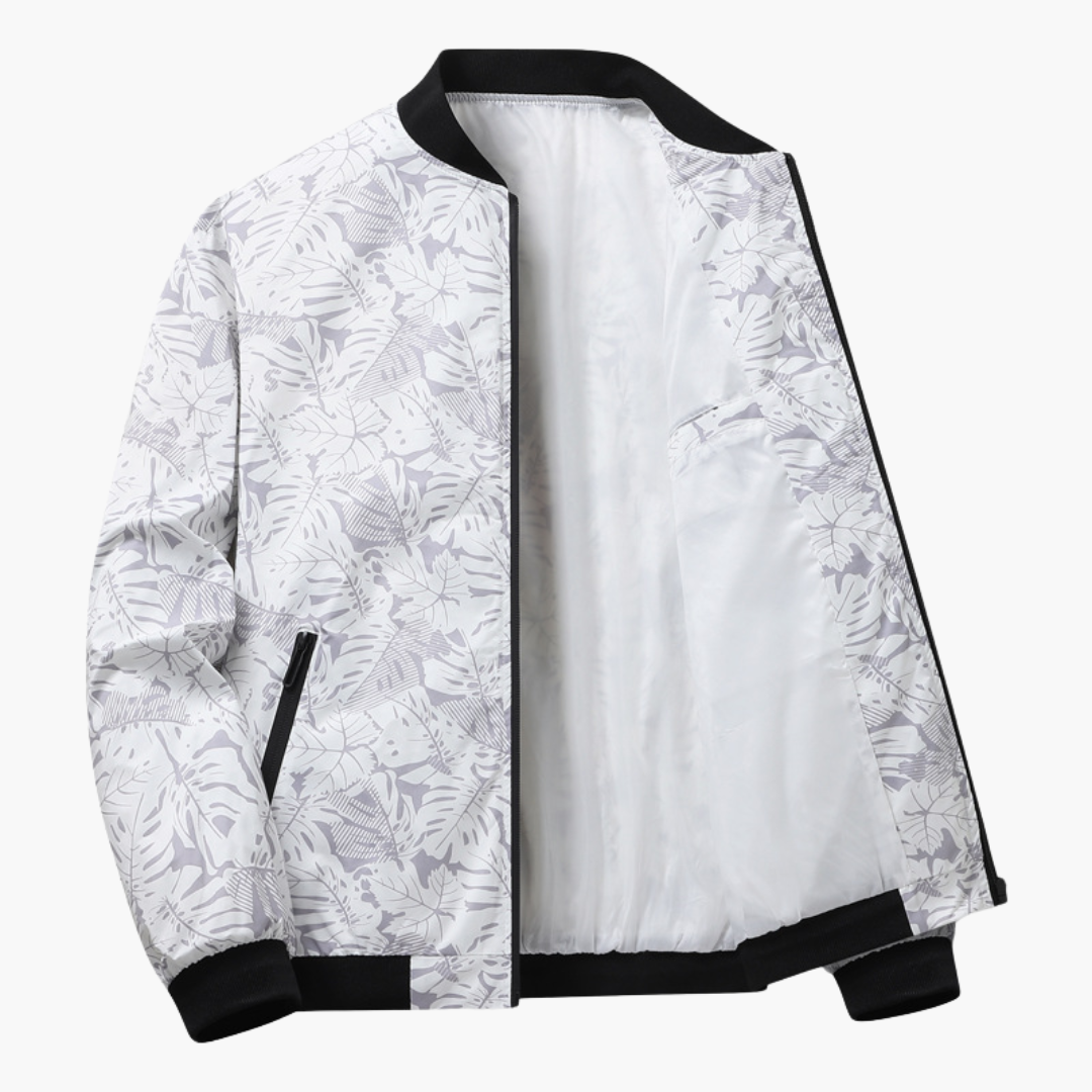 Elegant Men's Bomber Jacket
