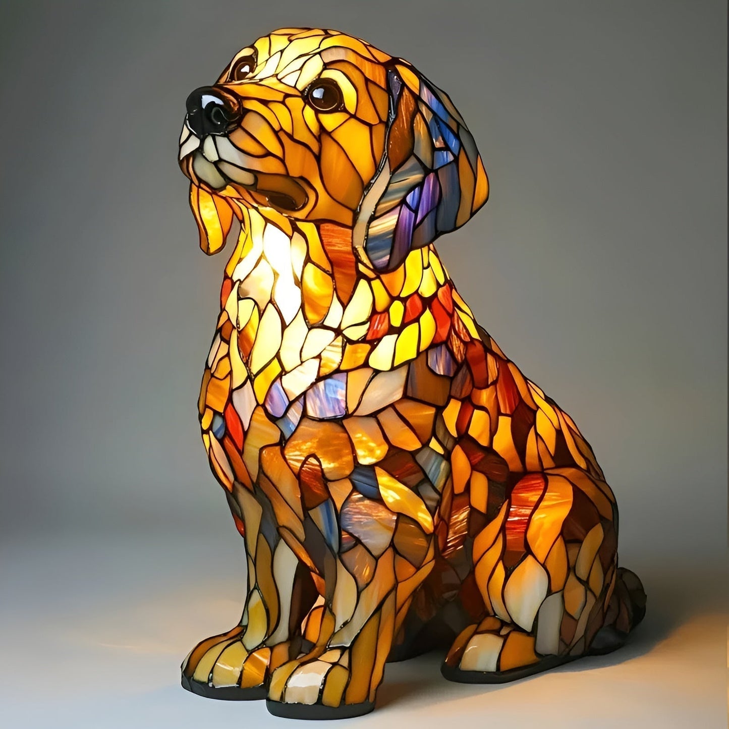 Maisone – Spiritual Golden Retriever Lamp
