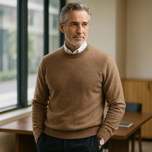 エレガンター カシミア プルオーバー