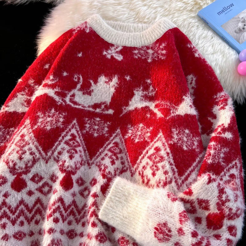 Herren Polyester Warmer Pullover Im Winter