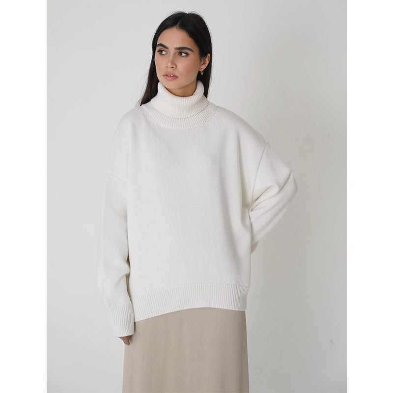 Amelia – Elegant High Neck Jumper