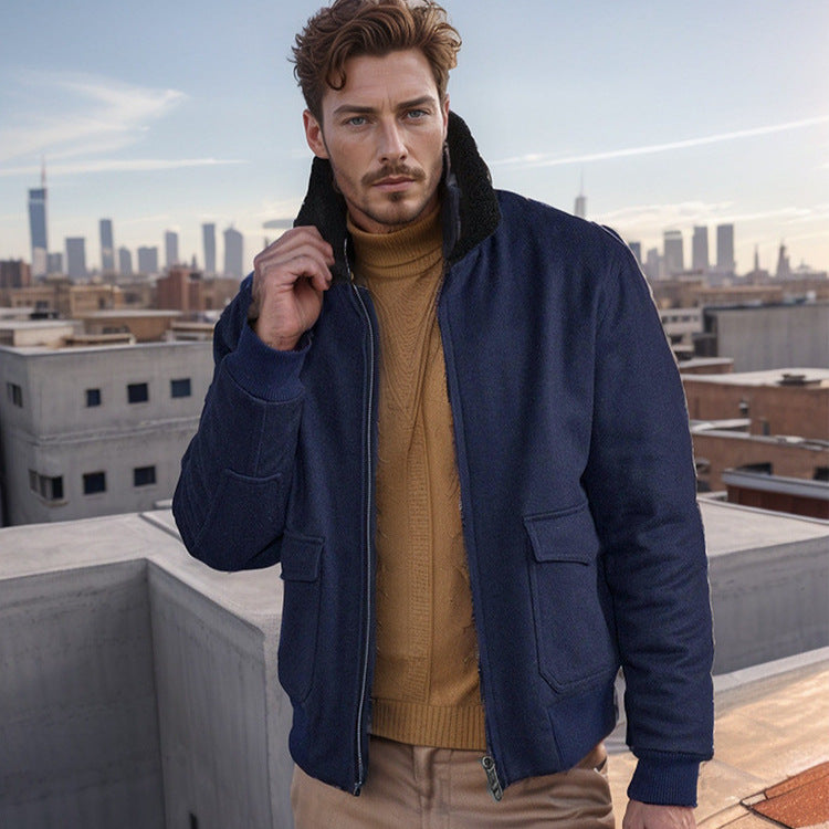 Bergmann & Cie. Cavendish Woll-Fliegerjacke