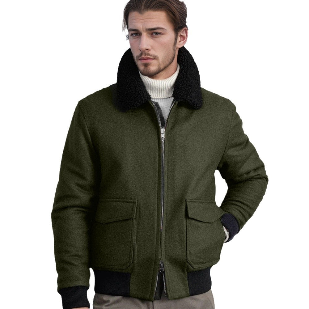 Bergmann & Cie. Cavendish Woll-Fliegerjacke