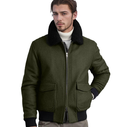 Bergmann & Cie. Cavendish Woll-Fliegerjacke