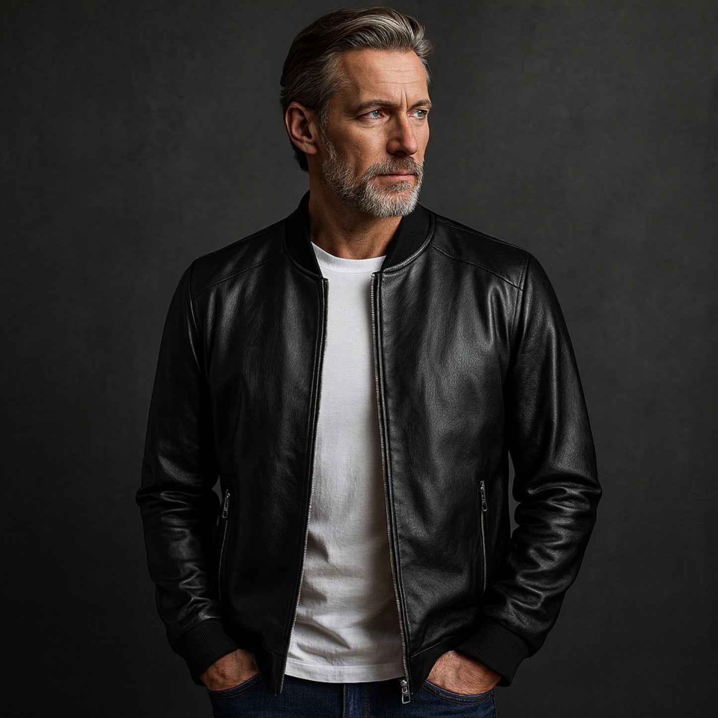 Riccardo Bellucci Lederjacke