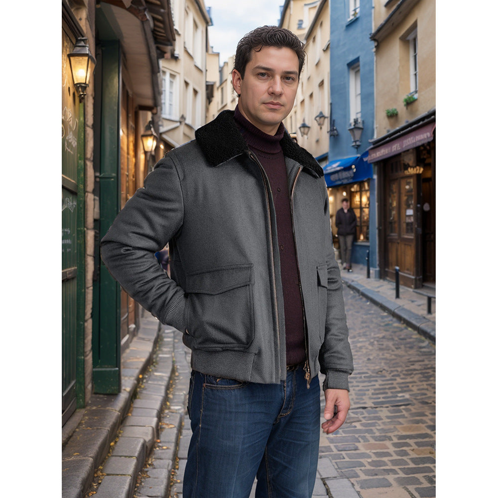 Bergmann & Cie. Cavendish Woll-Fliegerjacke
