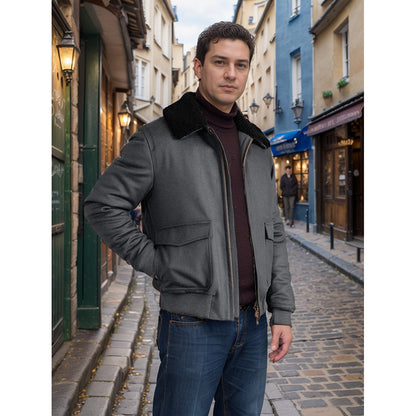 Bergmann & Cie. Cavendish Woll-Fliegerjacke