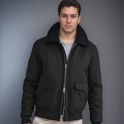 Bergmann & Cie. Cavendish Woll-Fliegerjacke