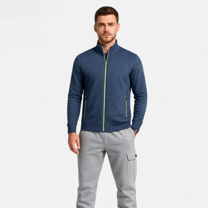 Maisone | Men’s Zip Cardigan – Classic Autumn Winter Knit