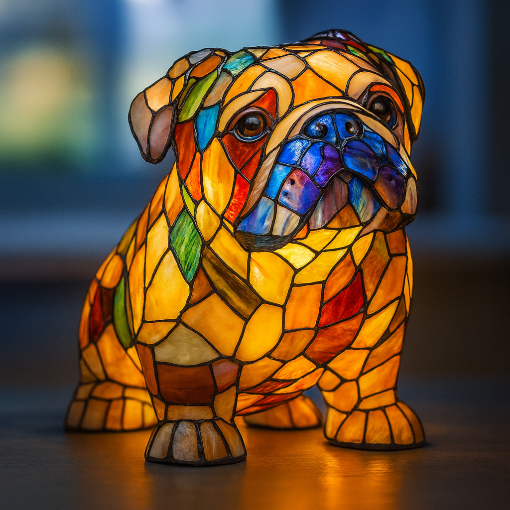 Maisone – Magical Coloured Glass Bully Lamp