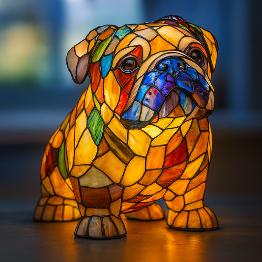 Maisone – Magical Coloured Glass Bully Lamp