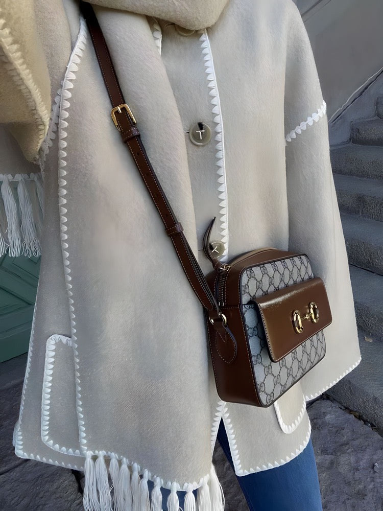 Lydia | Gefranste Jacken-Set