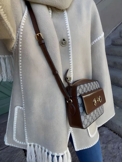 Lydia | Gefranste Jacken-Set