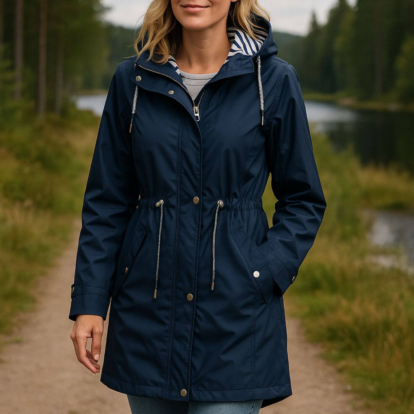Emily | Stylische wasserdichte Jacke