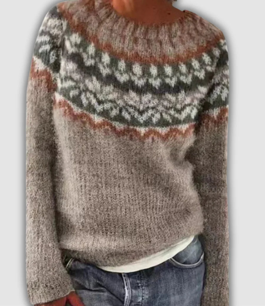 Thalea™ – Cosy Retro Jumper