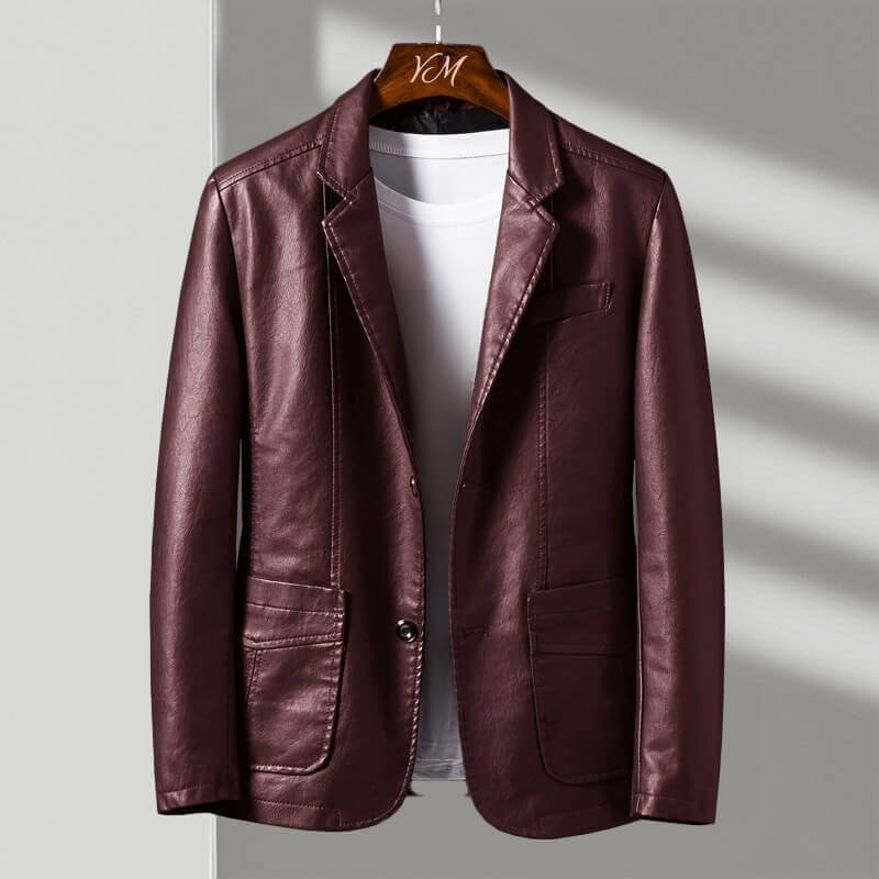 Giovanni Verdi Leather Jacket