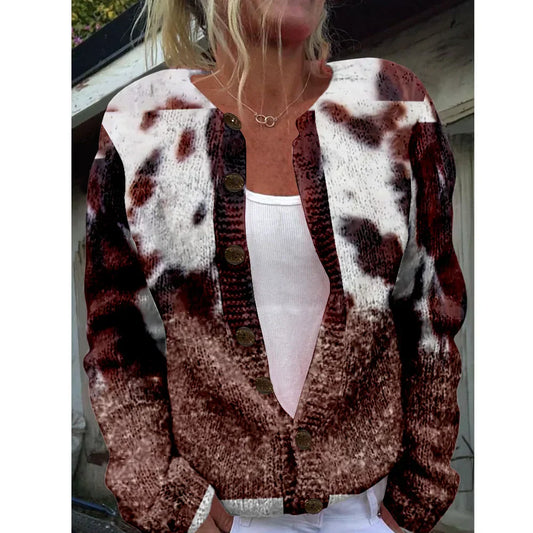 Molly | Stylish Printed Cardigan