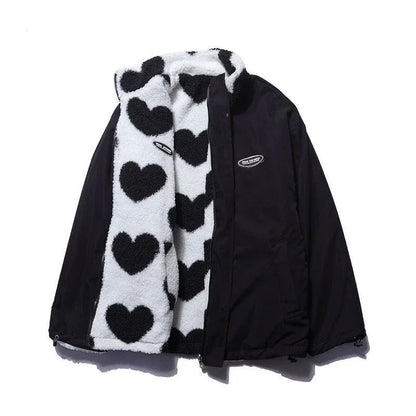Katrina - Reversible Heart Jacket