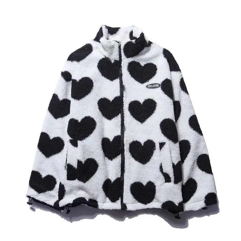 Katrina - Reversible Heart Jacket