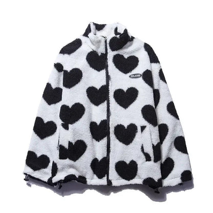 Katrina - Reversible Heart Jacket