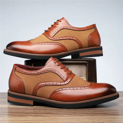 Maisone | Two-Tone Oxford Brogue