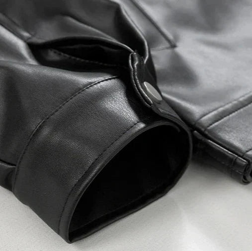 Rowan Leather Jacket | Men's Autumn Oversized Jacket