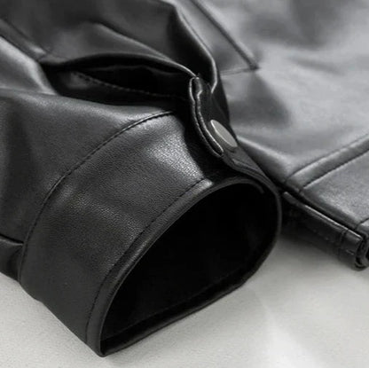 Rowan Leather Jacket | Men's Autumn Oversized Jacket