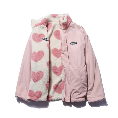 Katrina - Reversible Heart Jacket