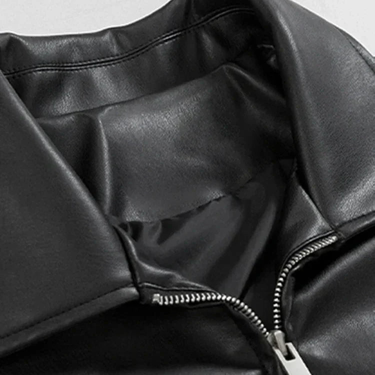 Rowan Leather Jacket | Men's Autumn Oversized Jacket