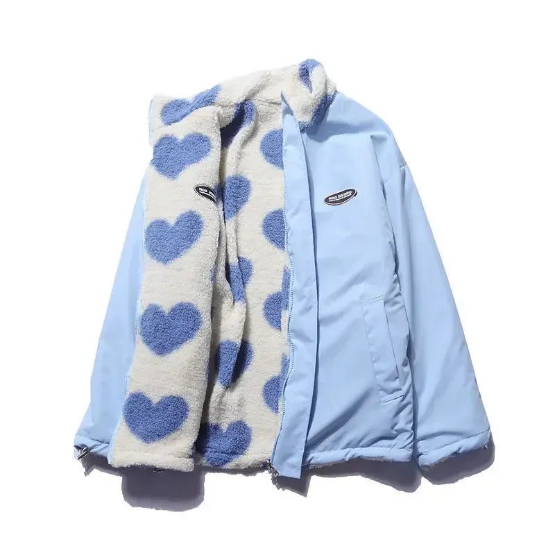 Katrina - Reversible Heart Jacket