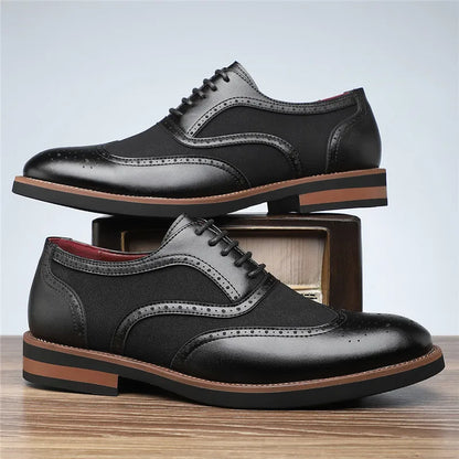Maisone | Two-Tone Oxford Brogue