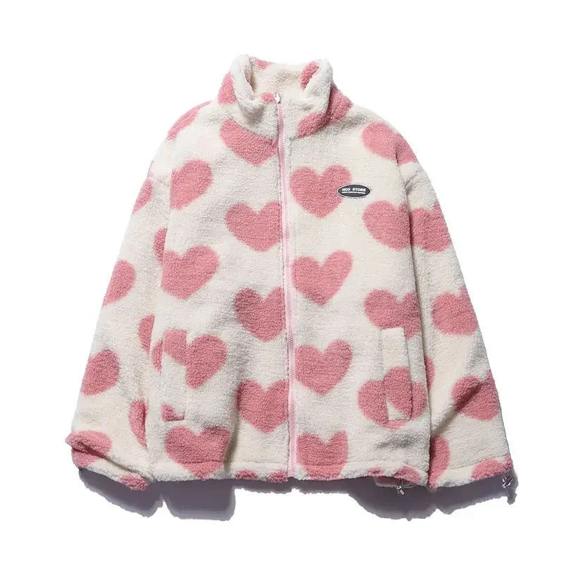 Katrina - Reversible Heart Jacket