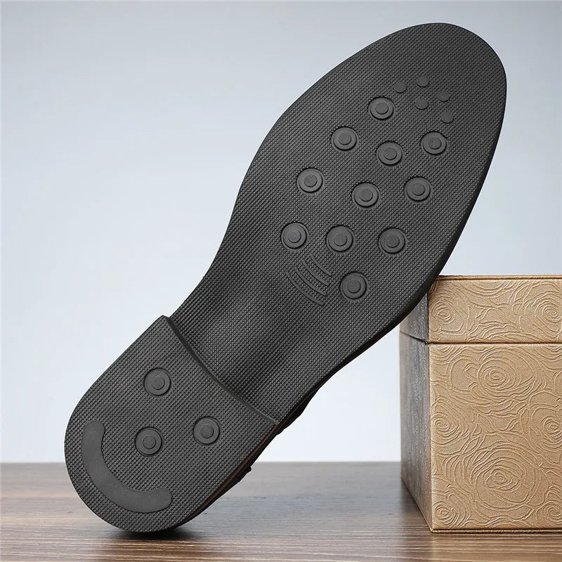 Maisone | Two-Tone Oxford Brogue