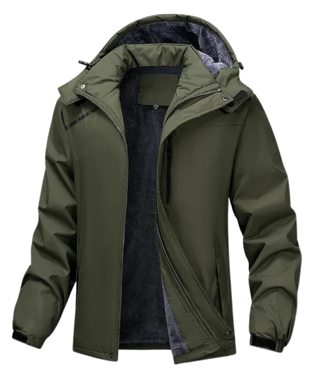 Elegant fleece jacket for outdoors
