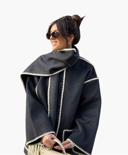 Lydia | Gefranste Jacken-Set