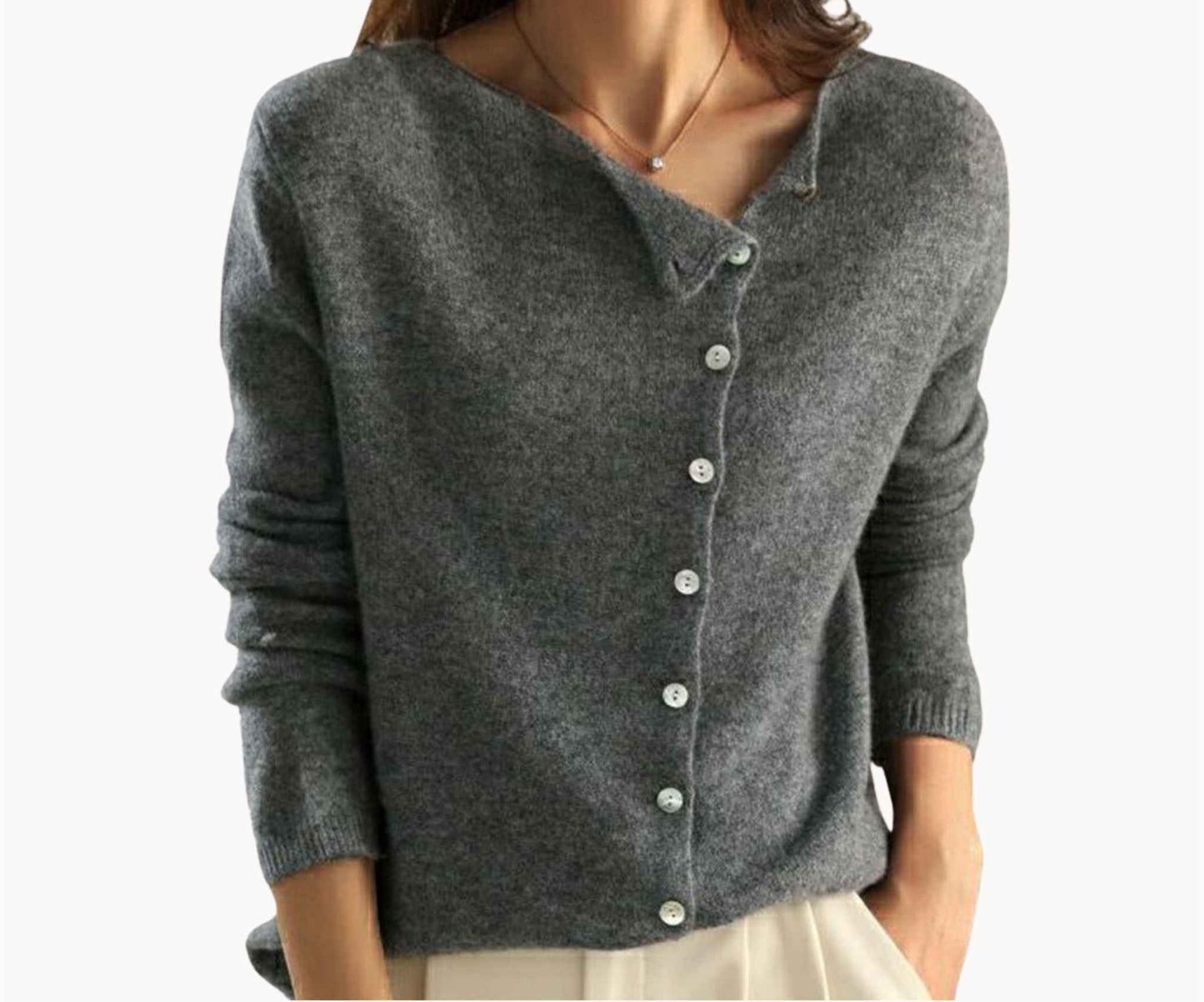 Megan | Eleganter Strickcardigan