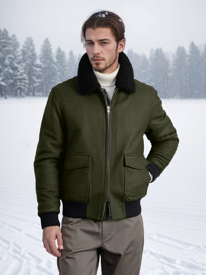 Bergmann & Cie. Cavendish Woll-Fliegerjacke