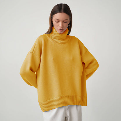 Amelia – Elegant High Neck Jumper