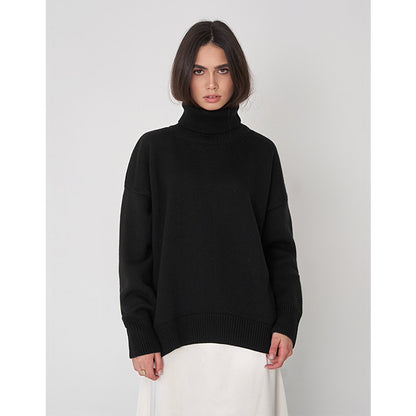 Amelia – Elegant High Neck Jumper