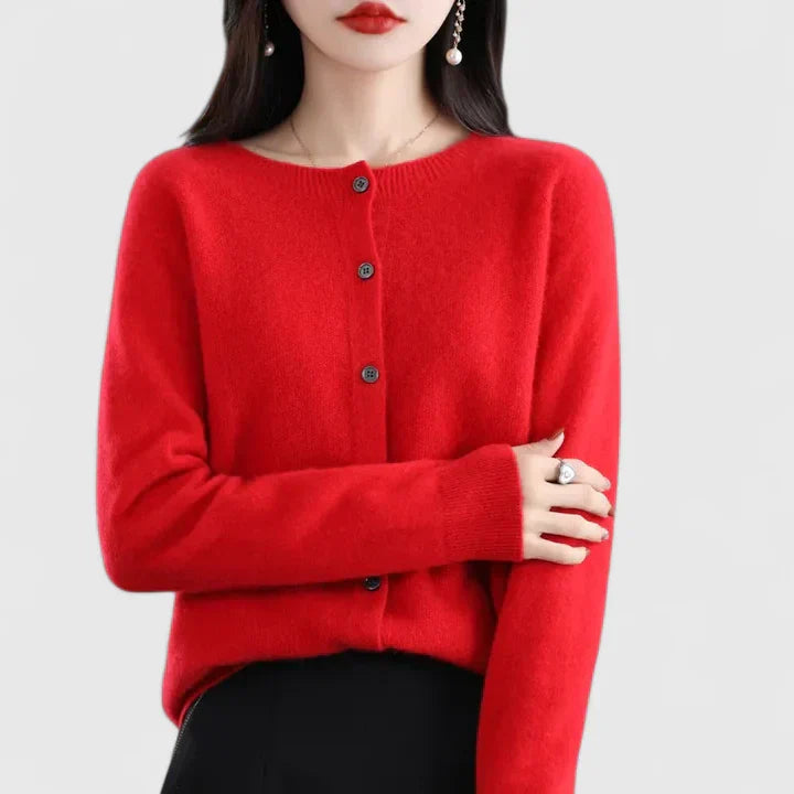 Clara | Stilvoller Ganzjahres-Cardigan