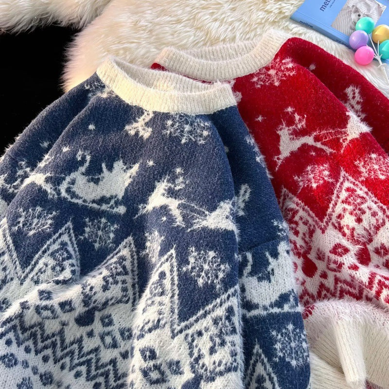 Herren Polyester Warmer Pullover Im Winter