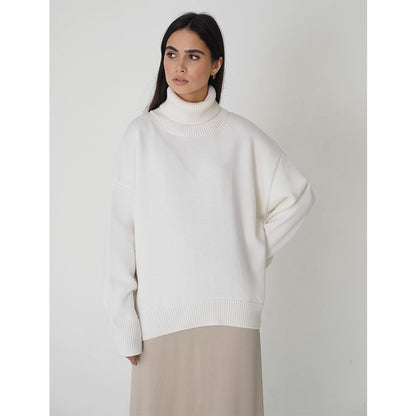 Amelia – Elegant High Neck Jumper