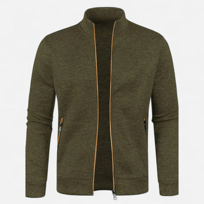 Maisone | Men’s Zip Cardigan – Classic Autumn Winter Knit