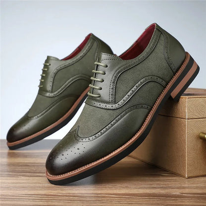 Maisone | Two-Tone Oxford Brogue