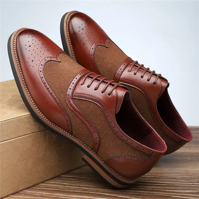 Maisone | Two-Tone Oxford Brogue